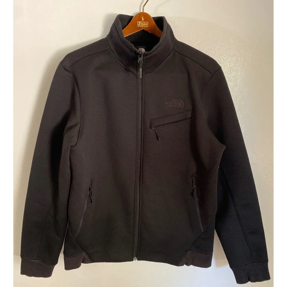 The North Face Mens Apex Bionic 2 Softshell Jacket Windwall Stretch Black L/G